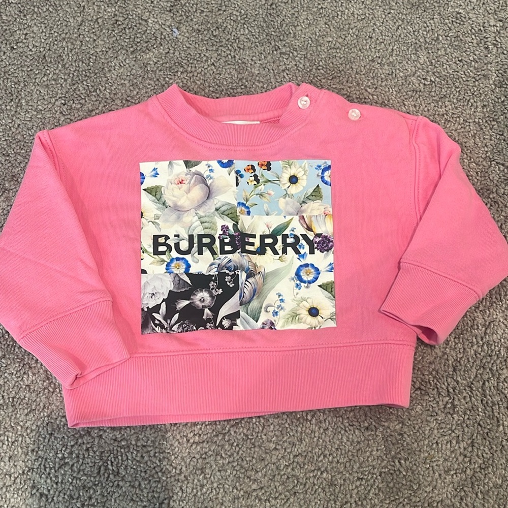 Baby Girl Burberry Sweater